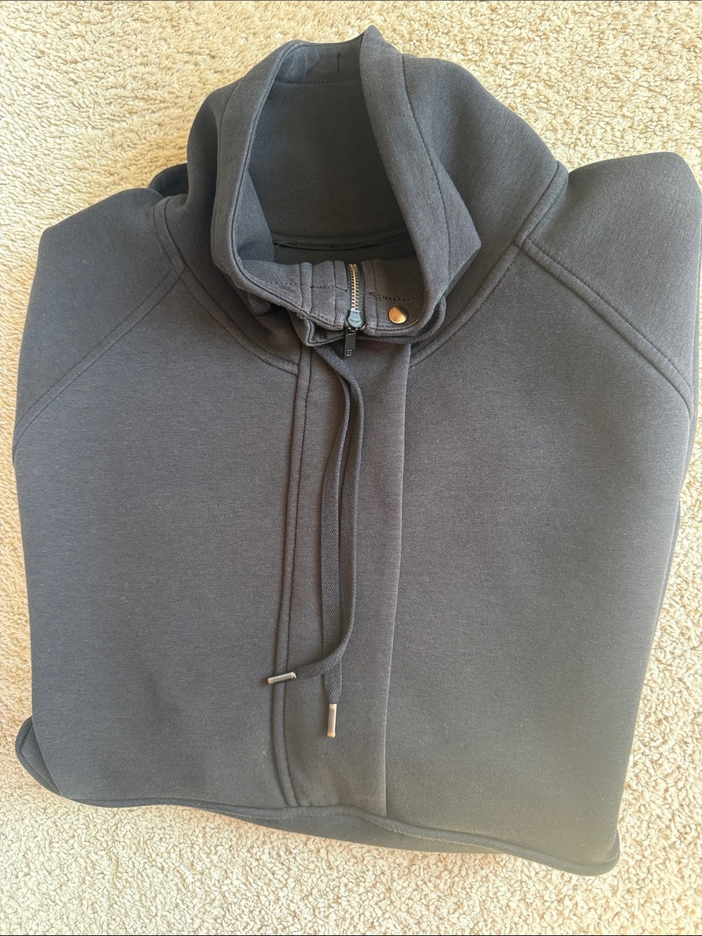 Calia Scuba Quarter Zip Pullover Hoodie
